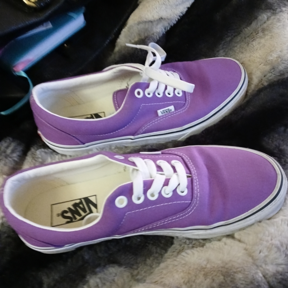 Purple vans size 8.5